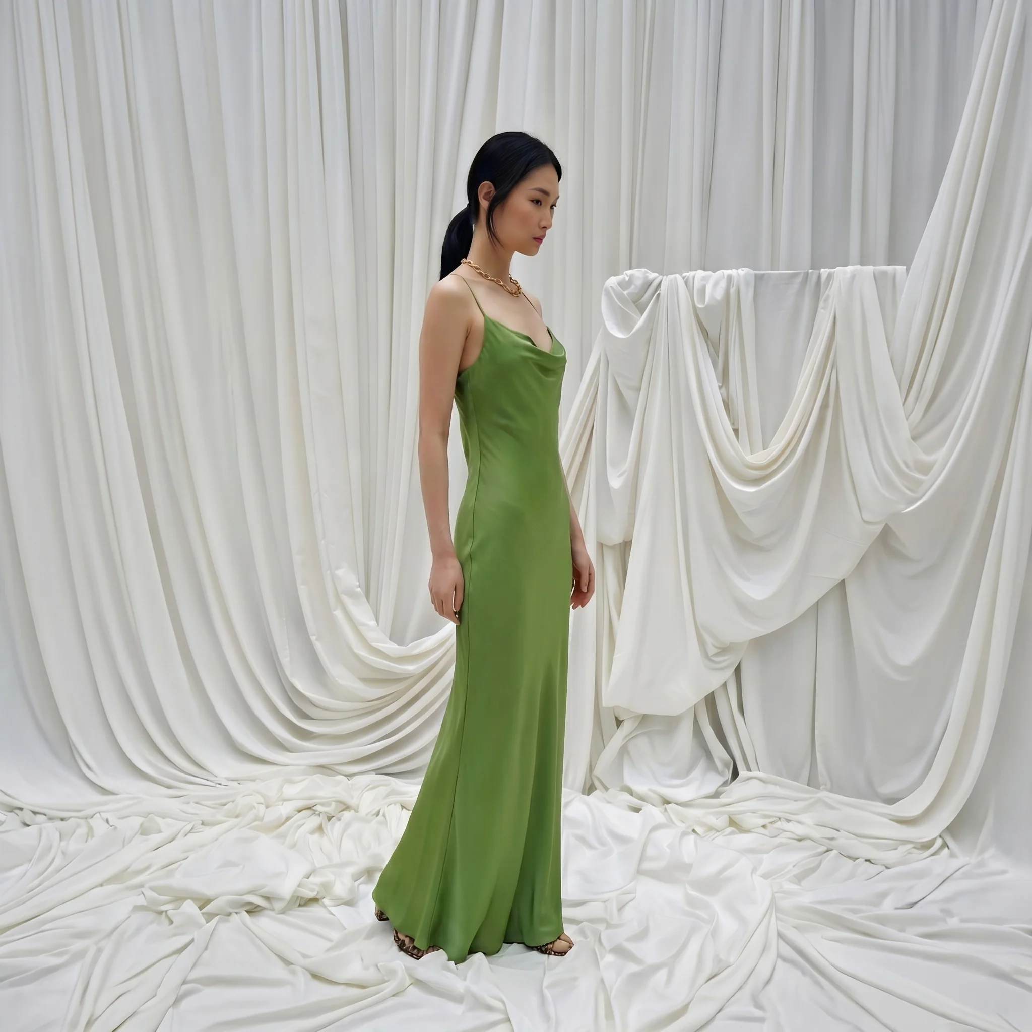 ALIANA SLIP DRESS - Image 4