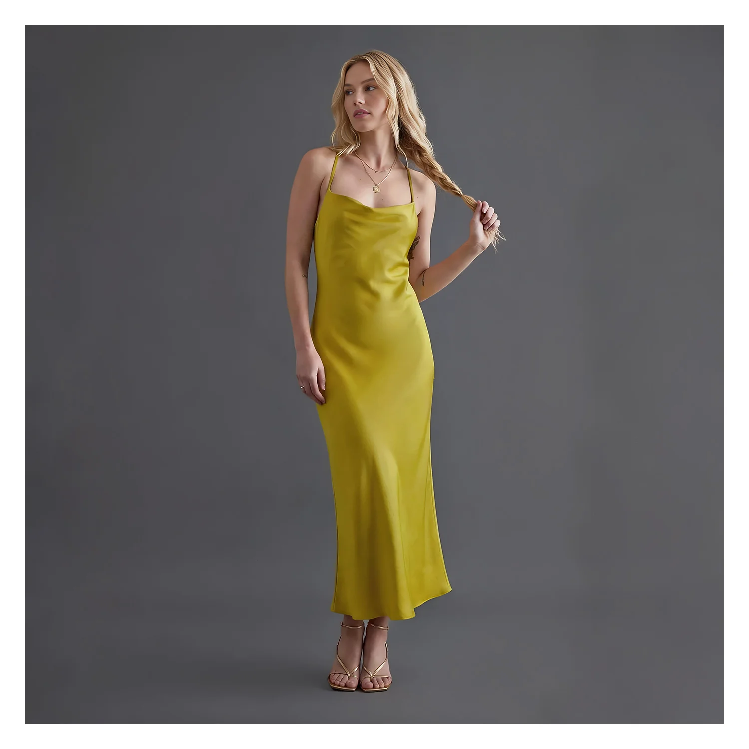 ALIANA SLIP DRESS