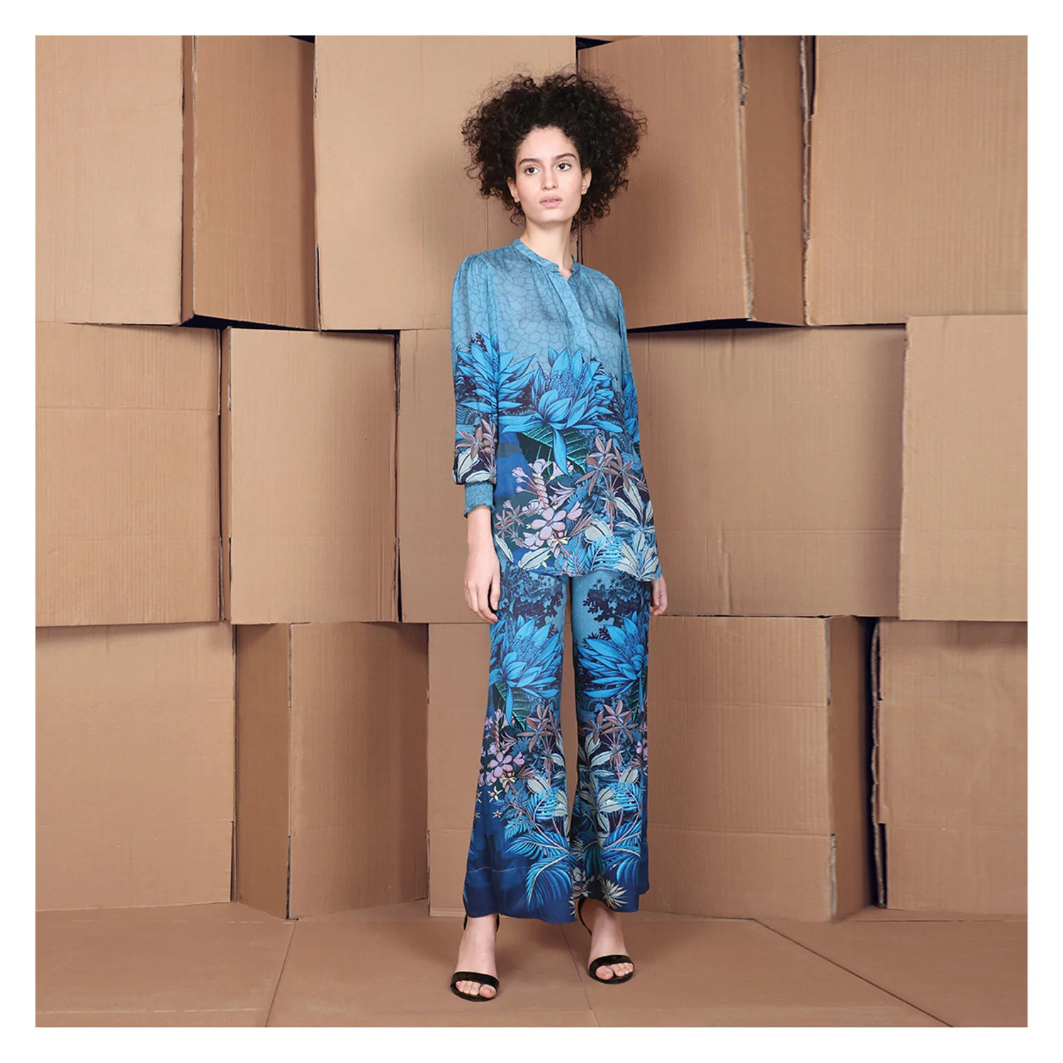 TAISIYA WIDELEG PANTS - Image 2