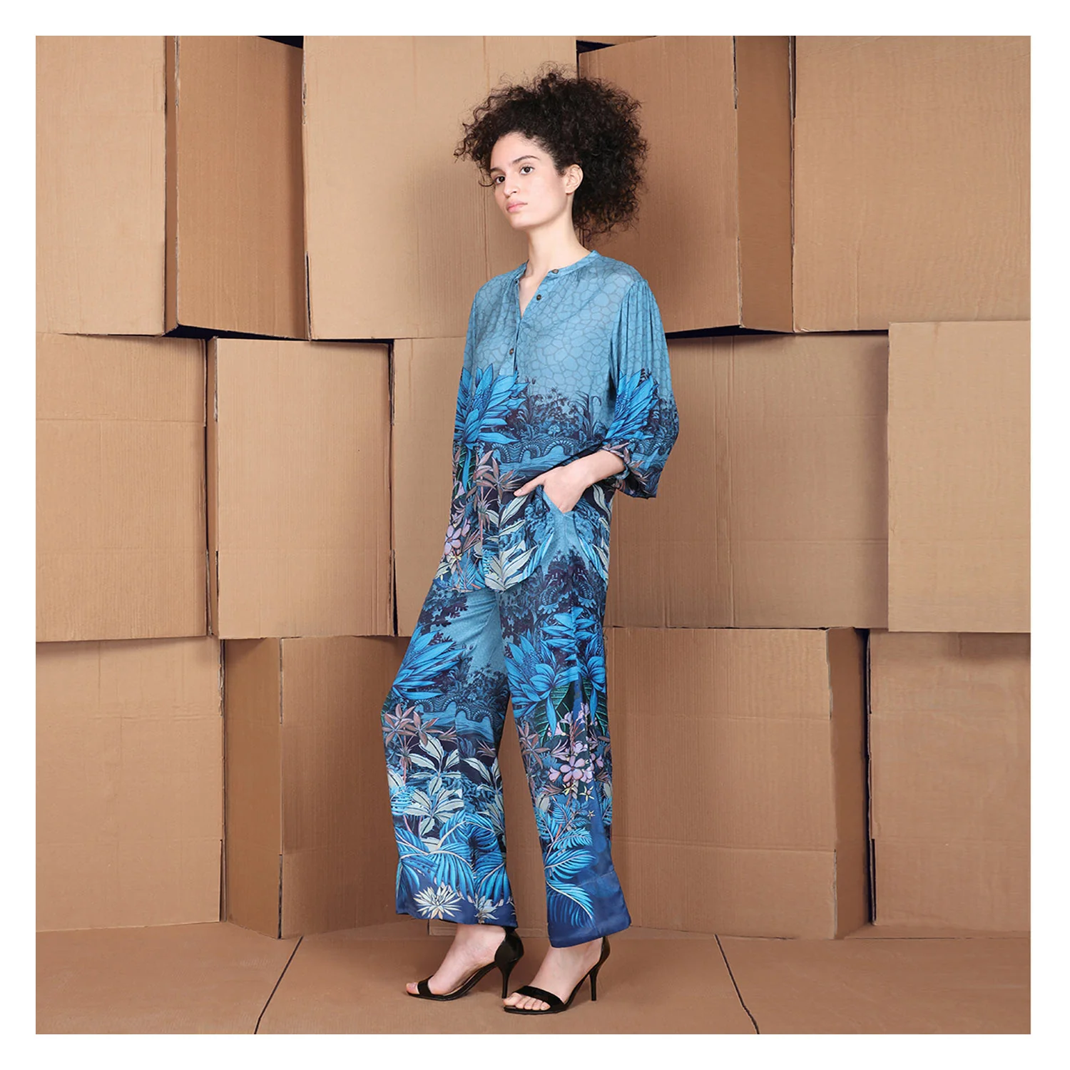 TAISIYA WIDELEG PANTS - Image 5