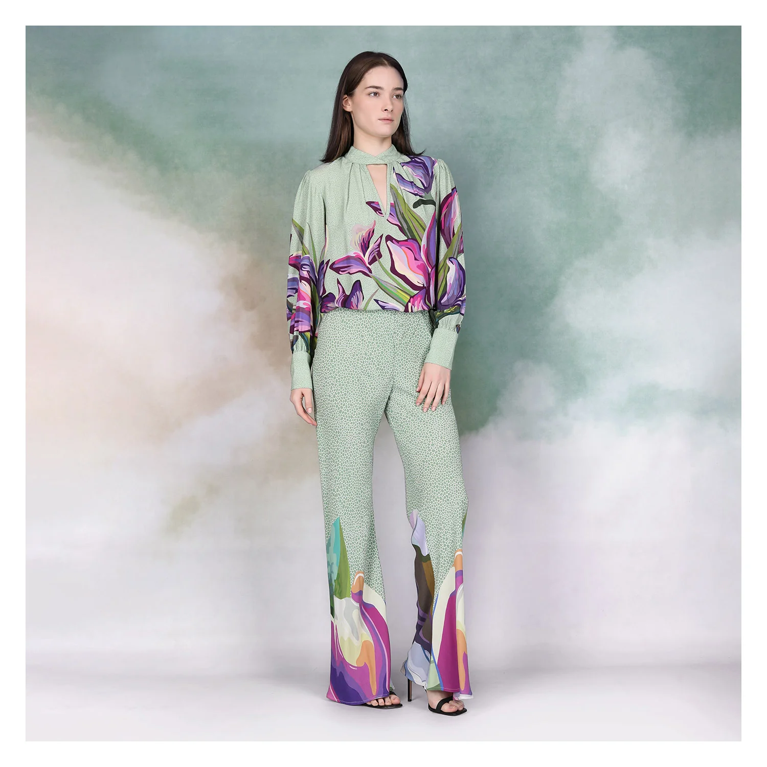 ENYA WIDELEG PANTS - Image 3