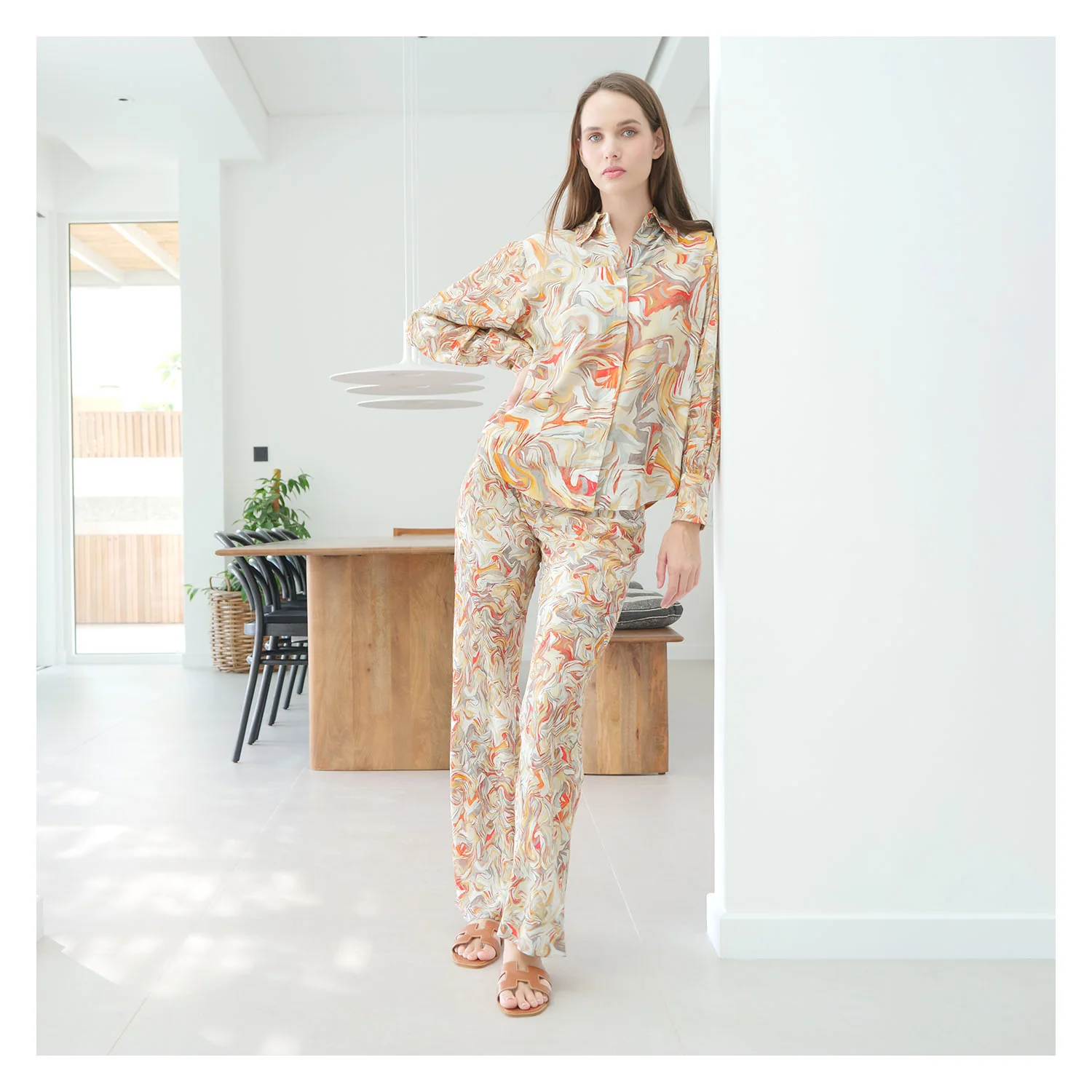 ENYA WIDELEG PANTS