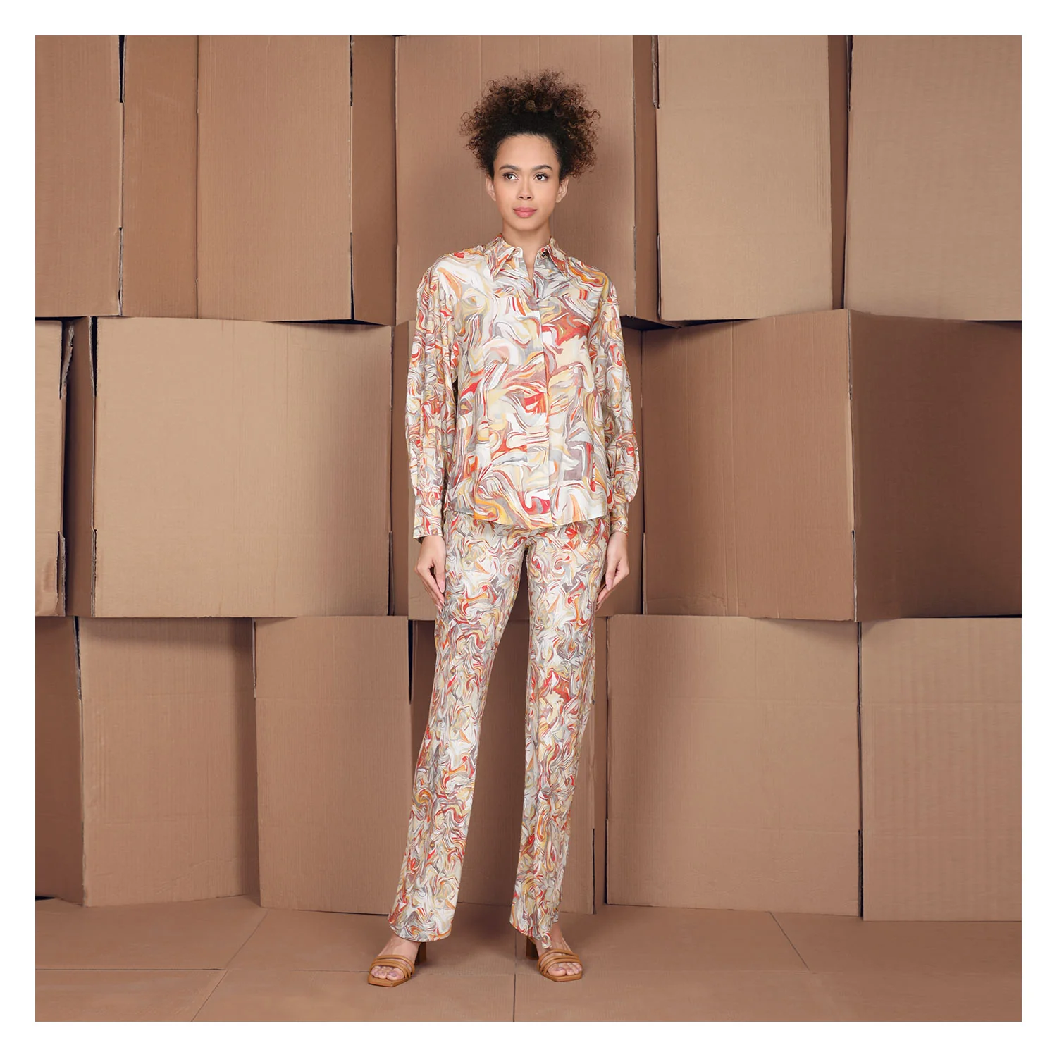 ENYA WIDELEG PANTS - Image 3