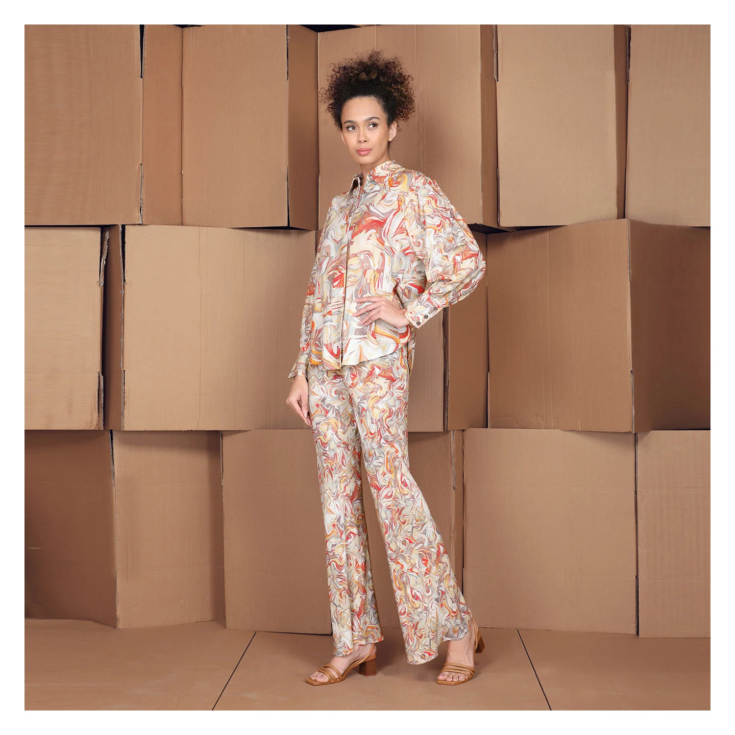 ENYA WIDELEG PANTS - Image 5