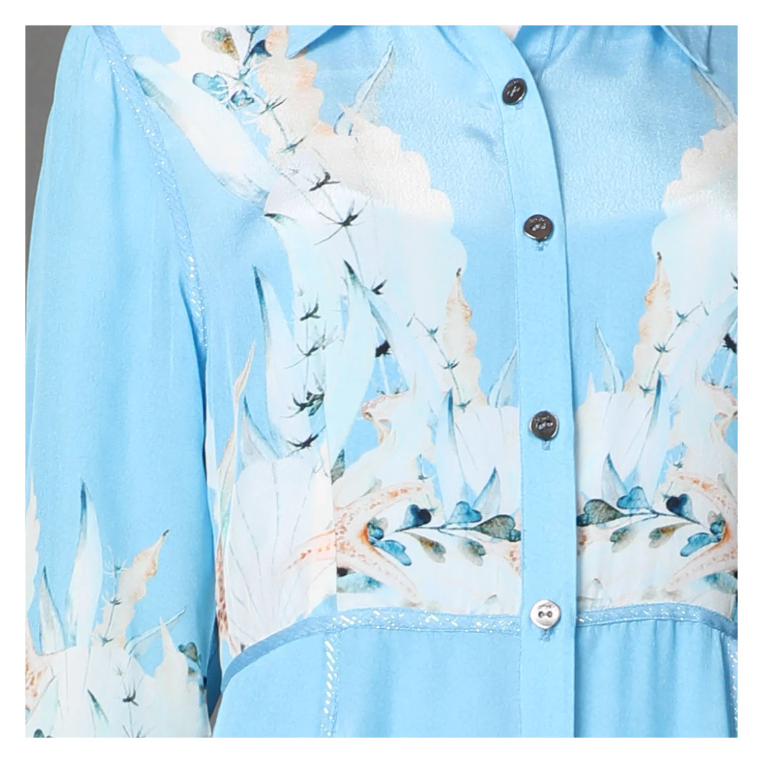 FRAGRANCE SHIRT DRESS WITH CAMY - Image 4