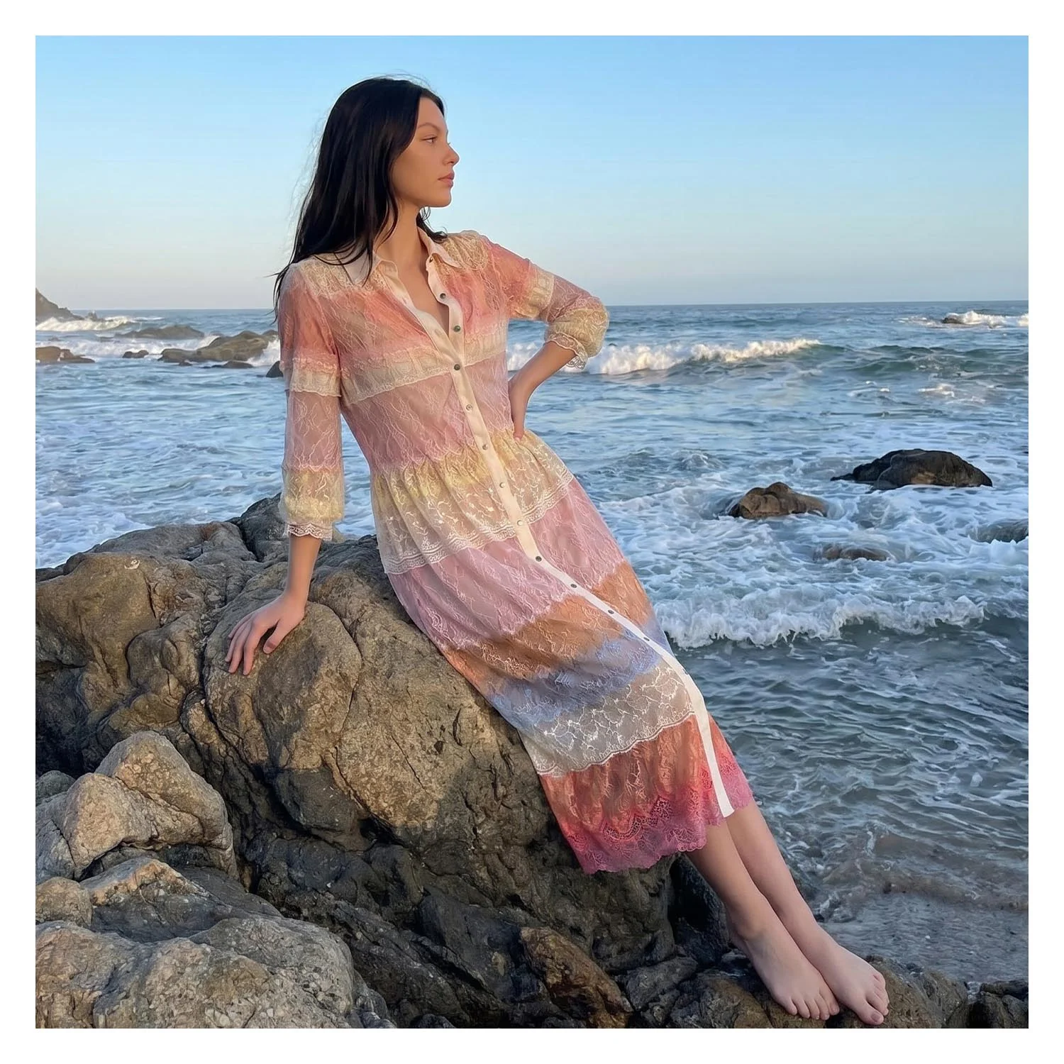LINA SHIRT DRESS WITH CAMY - Image 4