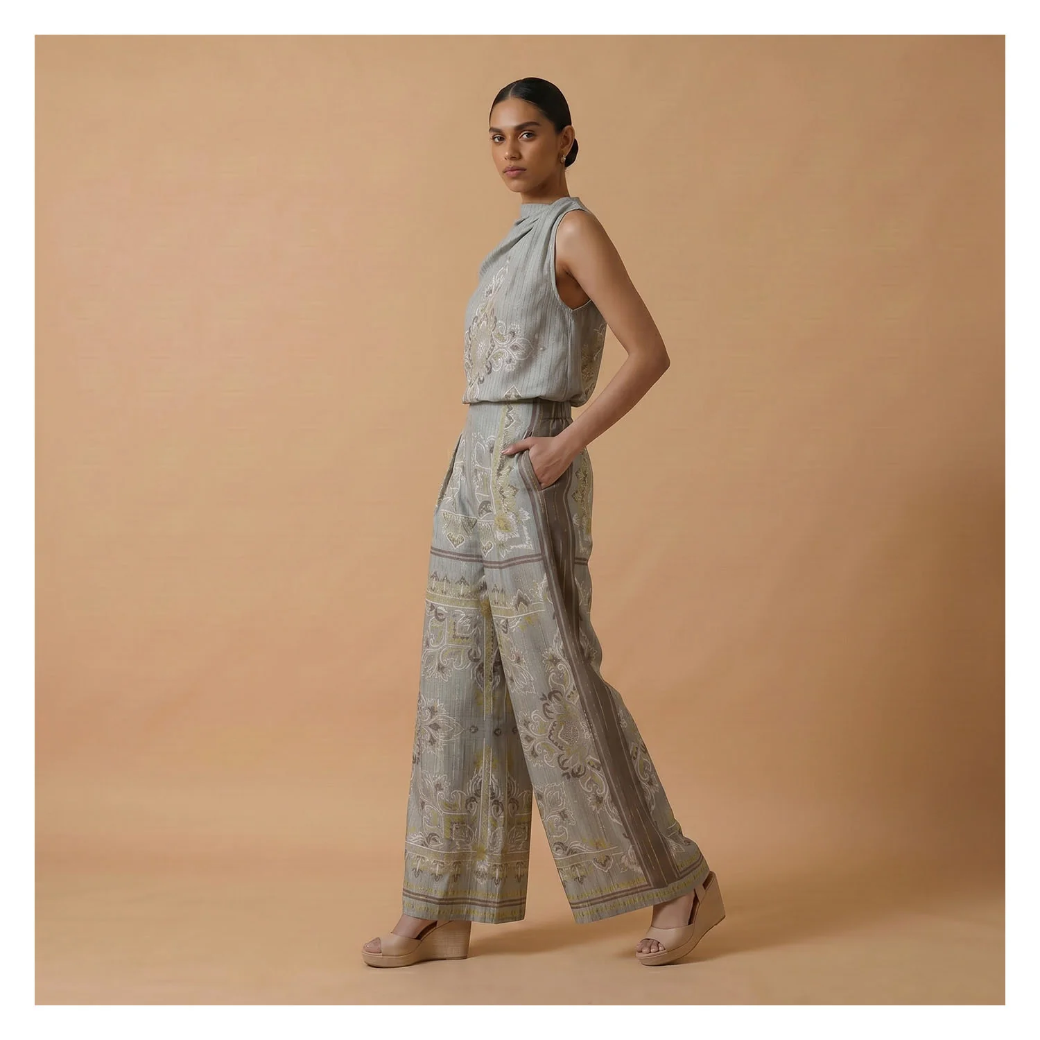 LIVA WIDELEG PANTS - Image 4