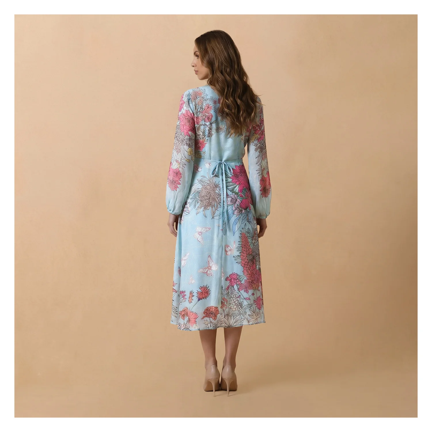 ORBEL WRAP DRESS - Image 2