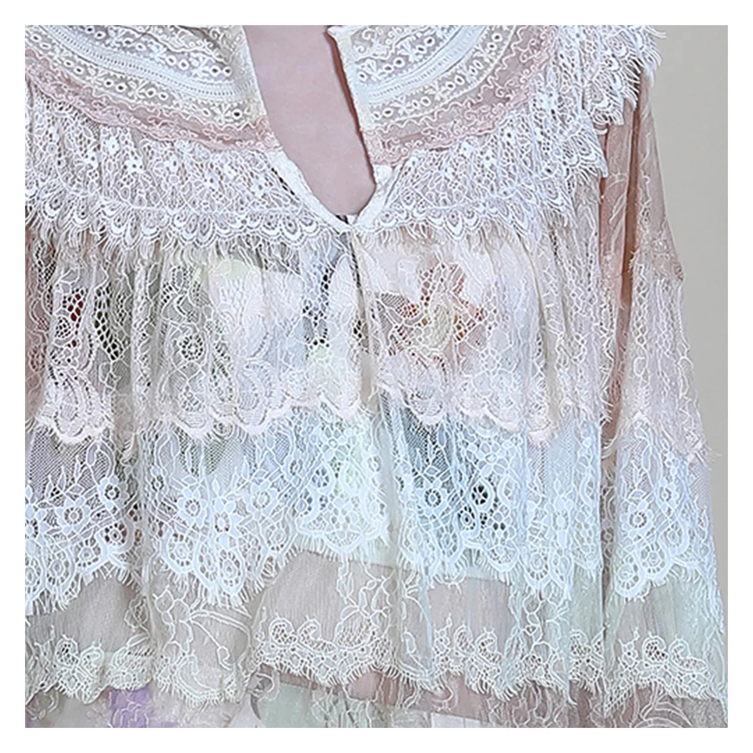 ROSARIA TOP WITH CAMY - Image 5