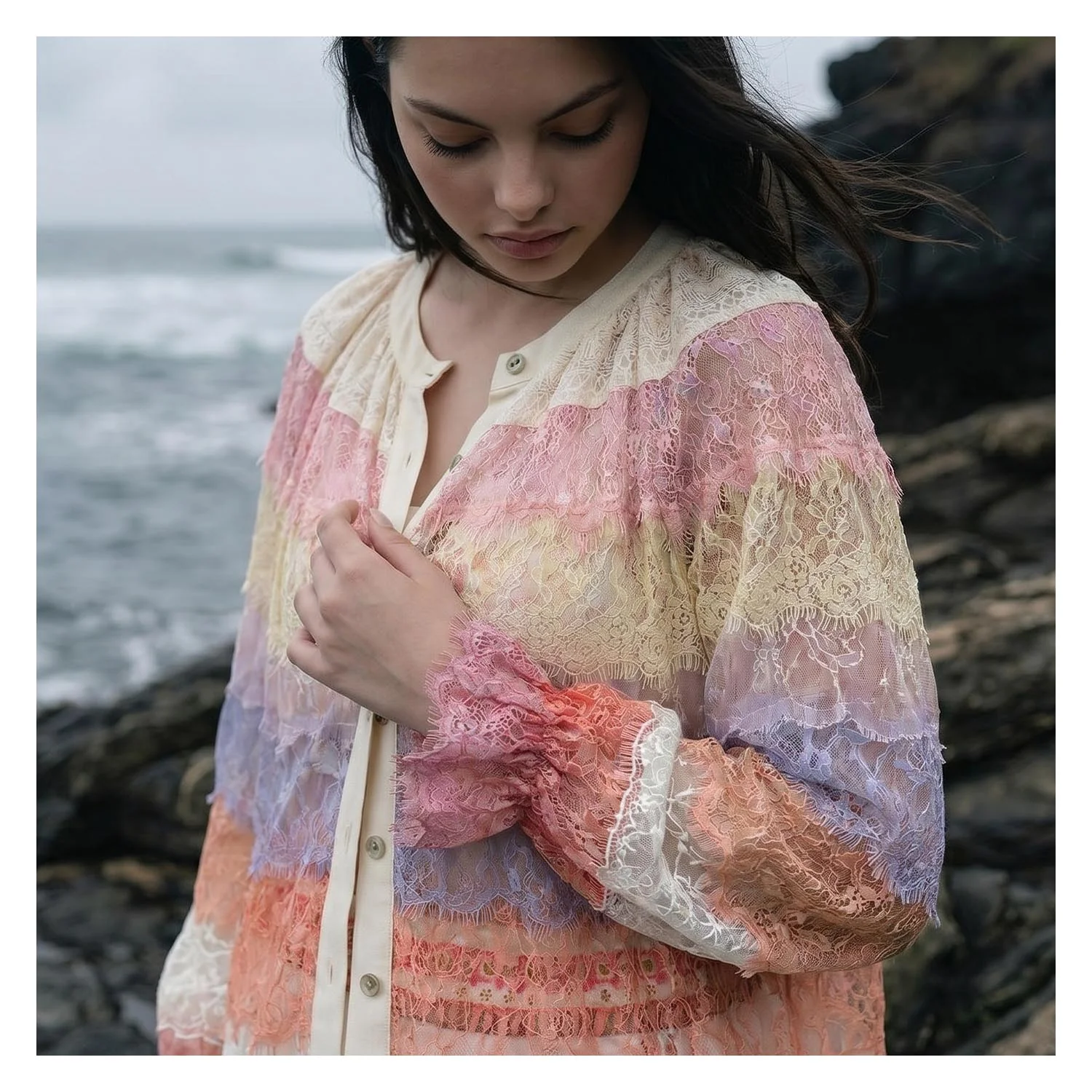YZELLA SHIRT WITH CAMY - Image 2